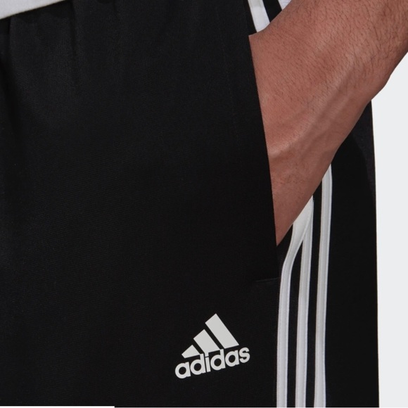 Adidas ESSENTIALS WARM-UP TAPERED 3-STRIPES TRACK PANTS - Picture 6 of 8
